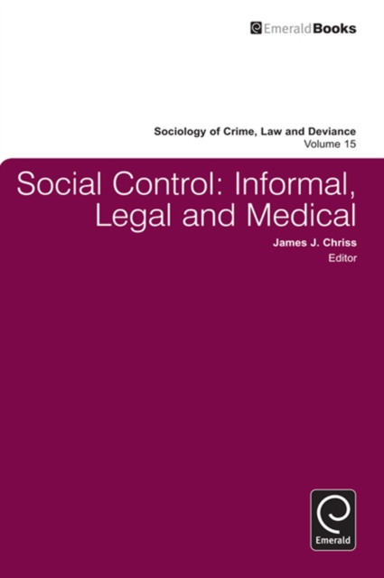 Social Control : Informal, Legal and Medical, PDF eBook