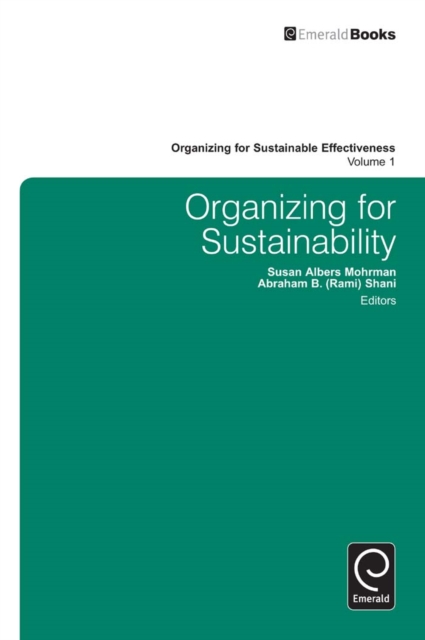 Organizing for Sustainability, PDF eBook