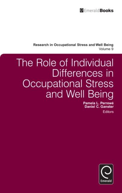 The Role of Individual Differences in Occupational Stress and Well Being, PDF eBook