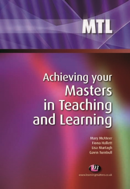 Achieving your Masters in Teaching and Learning, PDF eBook