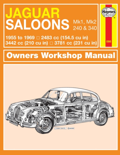 Jaguar MkI & II, 240 & 340 (55 - 69) Haynes Repair Manual : 55-69, Paperback / softback Book