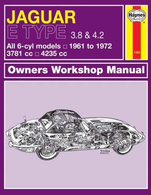 Jaguar E Type (61 - 72) Haynes Repair Manual, Paperback / softback Book