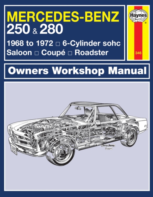 Mercedes-Benz 250 & 280 (68 - 72) Haynes Repair Manual, Paperback / softback Book