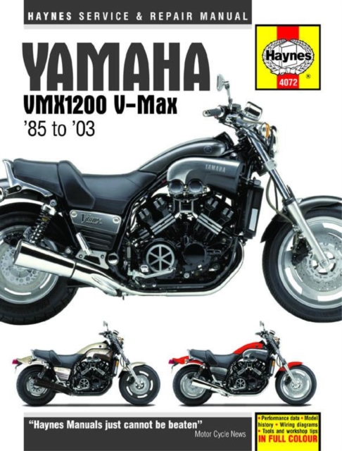 Yamaha V-Max (85 - 03) Haynes Repair Manual, Paperback / softback Book