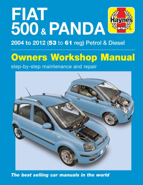 Fiat 500 & Panda (04 - 12) Haynes Repair Manual, Paperback / softback Book