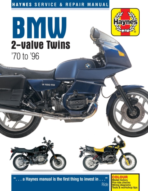 BMW 2-valve twins (70-96) Haynes Repair Manual, Paperback / softback Book