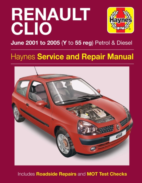 Renault Clio 01-05, Paperback / softback Book