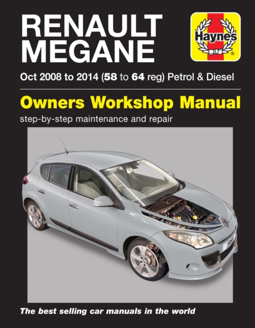 Renault Megane (Oct '08-'14) 58 To 64, Paperback / softback Book