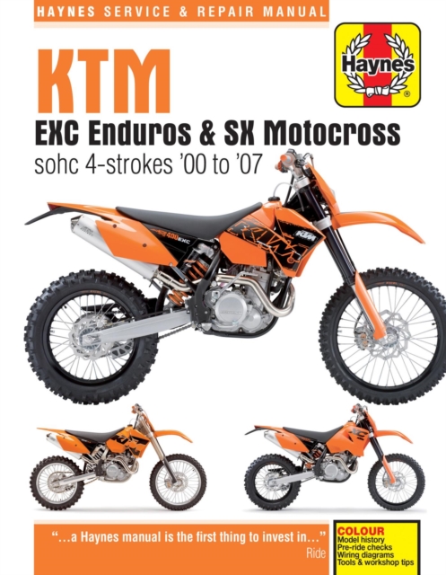 KTM EXC Enduros & SX Motocross sohc 4-strokes (00 - 07), Paperback / softback Book
