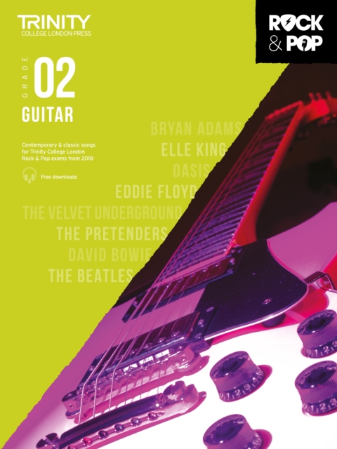 Trinity College London Rock & Pop 2018 Guitar Grade 2, Sheet music Book