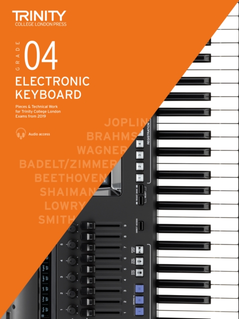 Trinity College London Electronic Keyboard Exam Pieces & Technical Work From 2019: Grade 4, Sheet music Book