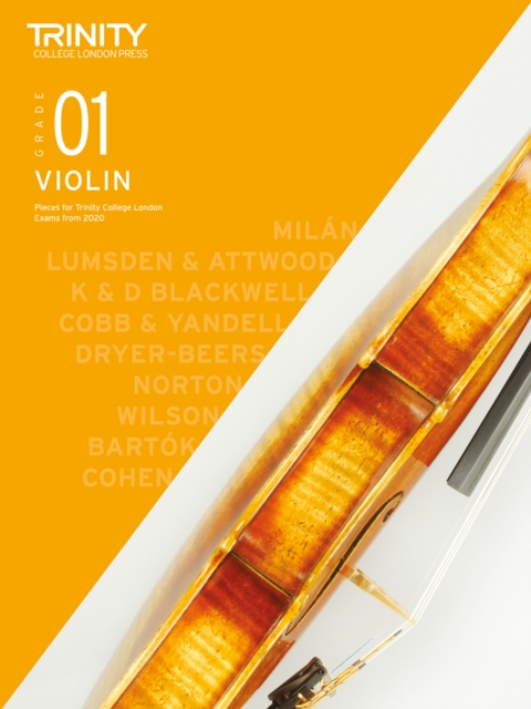 Trinity College London Violin Exam Pieces From 2020: Grade 1, Sheet music Book