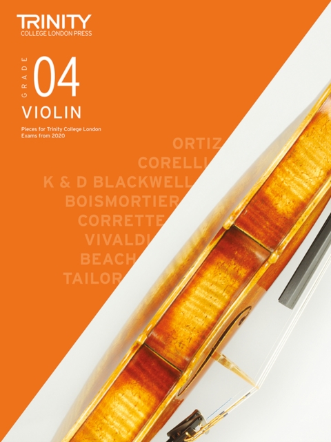 Trinity College London Violin Exam Pieces From 2020: Grade 4, Sheet music Book