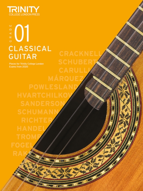 Trinity College London Classical Guitar Exam Pieces 2020-2023: Grade 1, Sheet music Book