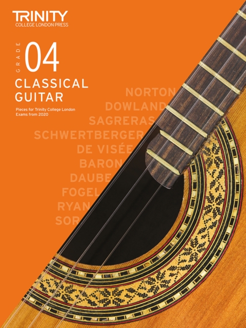 Trinity College London Classical Guitar Exam Pieces From 2020: Grade 4, Sheet music Book