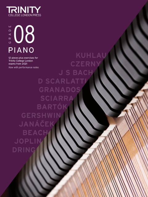 Trinity College London Piano Exam Pieces Plus Exercises From 2021: Grade 8, Sheet music Book