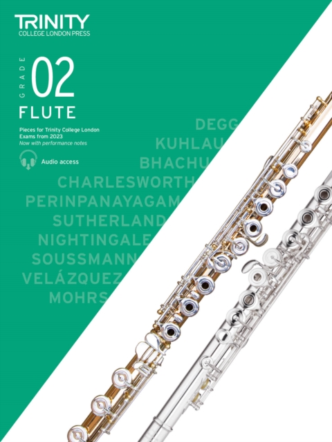 Trinity College London Flute Exam Pieces from 2023: Grade 2, Sheet music Book