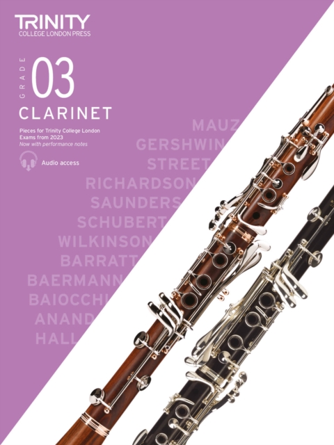 Trinity College London Clarinet Exam Pieces from 2023: Grade 3, Sheet music Book