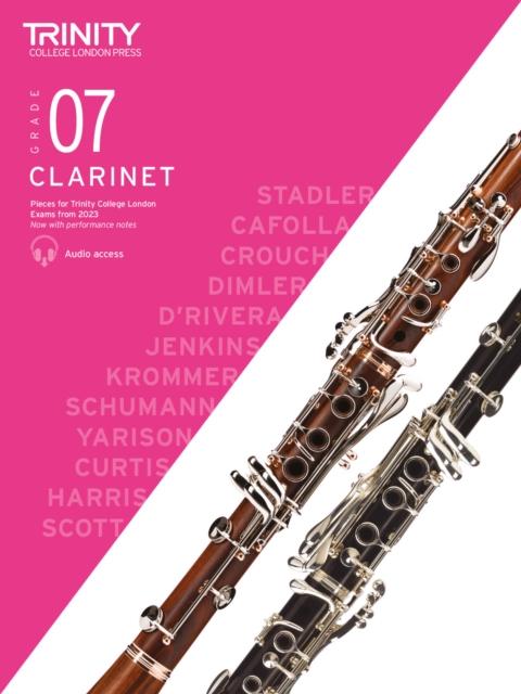 Trinity College London Clarinet Exam Pieces from 2023: Grade 7, Sheet music Book
