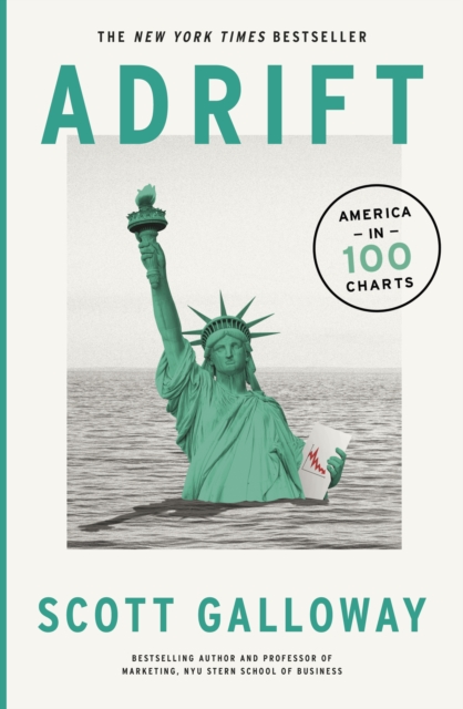 Adrift : 100 Charts that Reveal Why America is on the Brink of Change, Paperback / softback Book