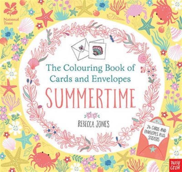 National Trust: The Colouring Book of Cards and Envelopes - Summertime, Paperback / softback Book