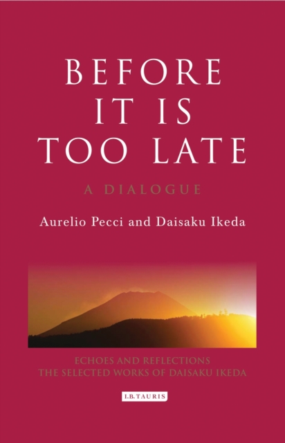 Before it is Too Late : A Dialogue, EPUB eBook