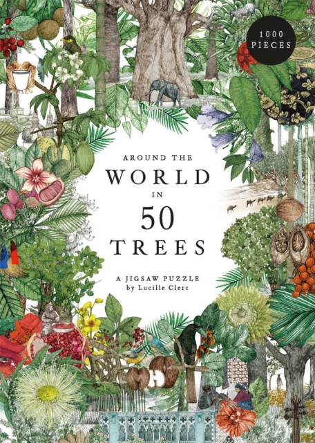 Around the World in 50 Trees : A Jigsaw Puzzle, Jigsaw Book