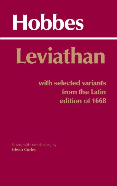 Leviathan : With selected variants from the Latin edition of 1668, Paperback / softback Book