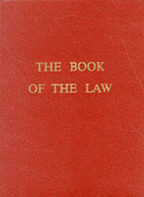 The Book of the Law, Paperback / softback Book