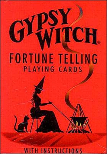 Gypsy Witch Fortune Telling Playing Cards, Cards Book