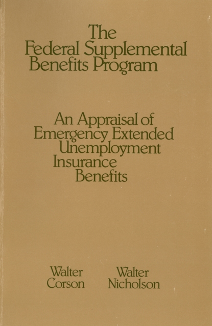 The Federal Supplemental Benefits Program, PDF eBook