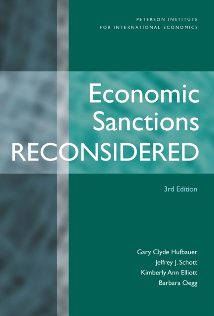 Economic Sanctions Reconsidered, PDF eBook