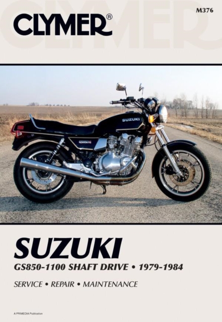 Suzuki GS850-1100 Shaft Drive Motorcycle (1979-1984) Service Repair Manual, Paperback / softback Book
