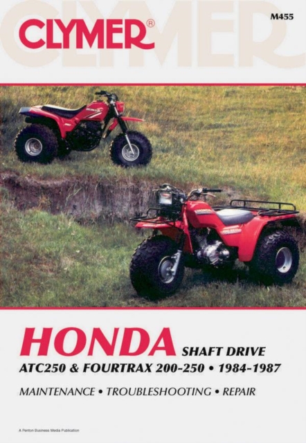 Honda ATC250 & Fourtrax 200-250 (1984-1987) Service Repair Manual, Paperback / softback Book