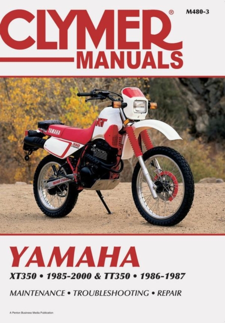 Yamaha XT350 & TT350 Motorcycle (1985-2000) Service Repair Manual, Paperback / softback Book