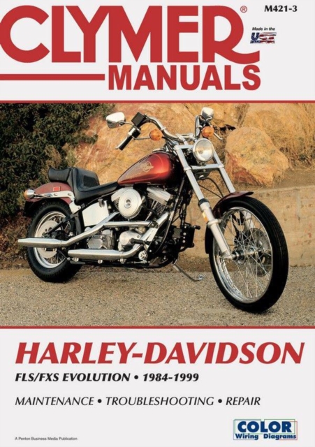 Harley-Davidson FLS-FXS Evolution, Evo Softail, Fat Boy (1984-1999) Service Repair Manual, Paperback / softback Book