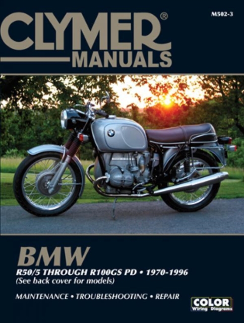 BMW Airhead R50/5 through R100GS PD (1970-1996) Service Repair Manual, Paperback / softback Book