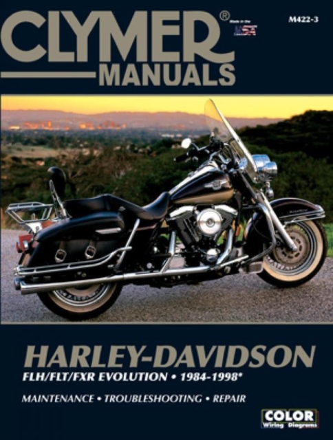 Harley-Davidson Road King, Electra, Tour Glide, Low Rider Motorcycle (1984-1998) Clymer Repair Manual, Paperback / softback Book
