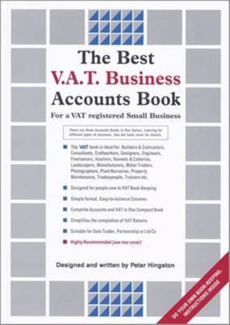 The Best V.A.T. Business Accounts Book : For a VAT Registered Small Business, Hardback Book