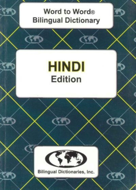 English-Hindi & Hindi-English Word-to-Word Dictionary, Paperback / softback Book