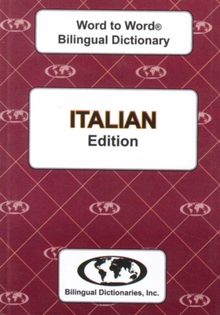 English-Italian & Italian-English Word-to-Word Dictionary, Paperback / softback Book