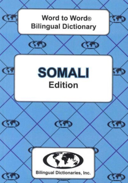 English-Somali & Somali-English Word-to-Word Dictionary, Paperback / softback Book