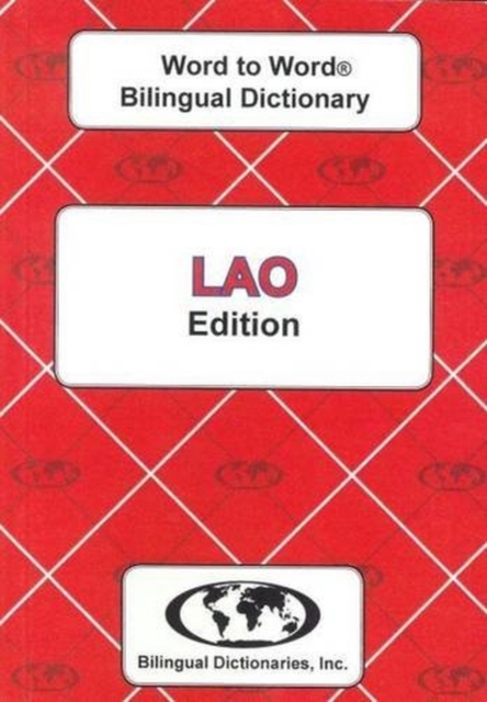 English-Lao & Lao-English Word-to-Word Dictionary, Paperback / softback Book