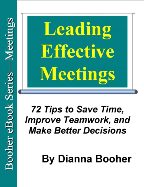 Leading Effective Meetings, EPUB eBook