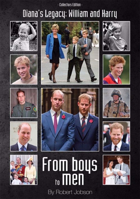 DIANA'S LEGACY: WILLIAM AND HARRY, Paperback Book