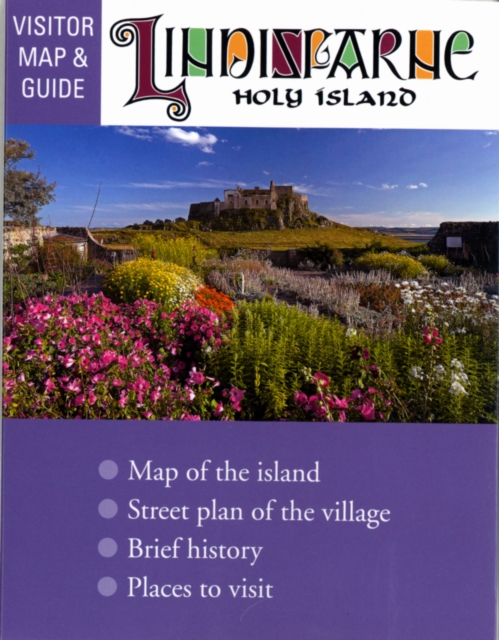 Lindisfarne Holy Island Visitor map and guide, Sheet map, folded Book