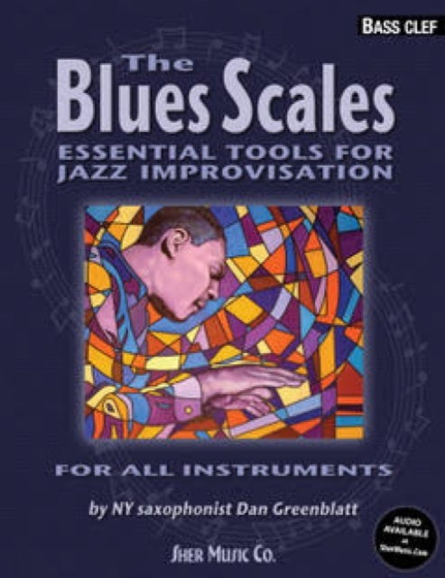 The Blues Scales - Bass Clef, Sheet music Book
