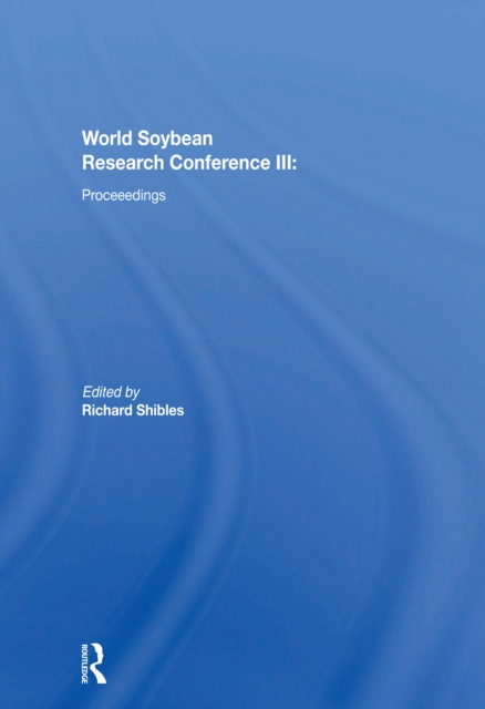 World Soybean Research Conference III : Proceedings, PDF eBook