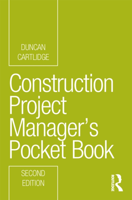 Construction Project Manager’s Pocket Book, EPUB eBook
