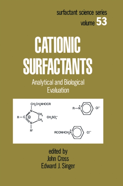 Cationic Surfactants : Analytical and Biological Evaluation, EPUB eBook